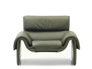 DS-2011 - Leather armchair with armrests _ de Sede